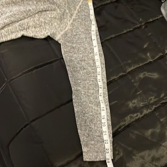 No Comment Heathered Gray Cowl Neck Sweater Top Size 1X - Picture 10 of 10